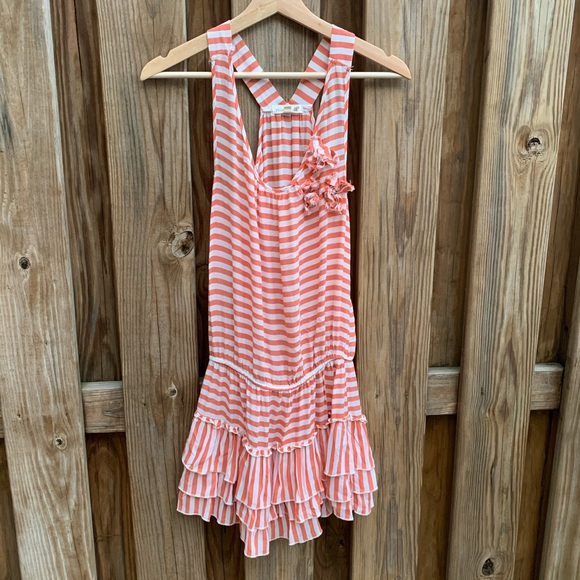 Retro Drop-Waist Striped Sundress - Picture 2 of 11